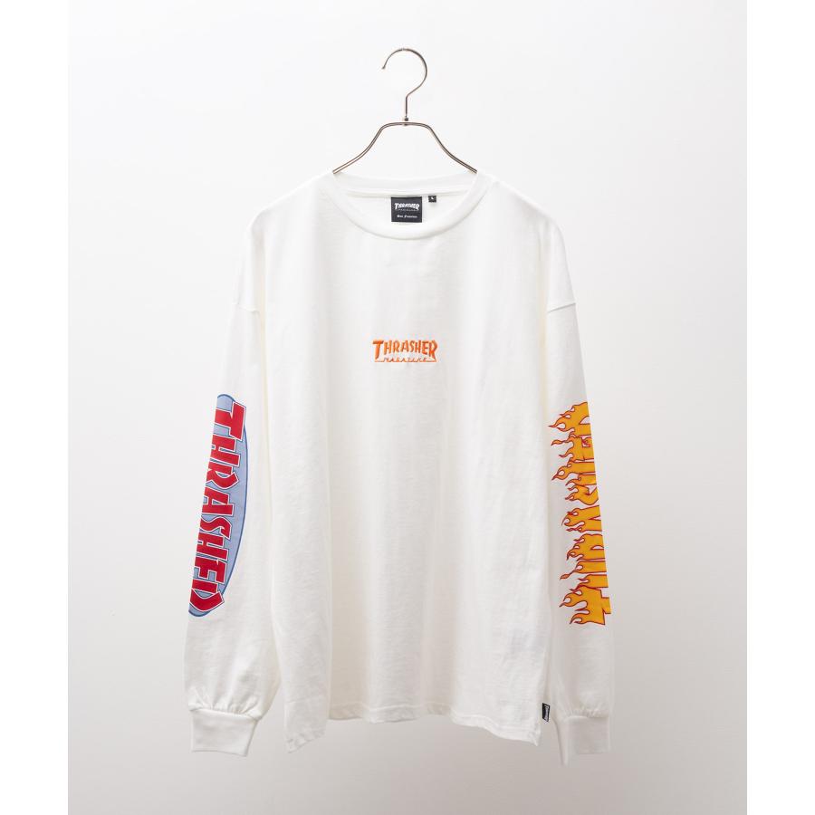 THRASHER（スラッシャー） Tシャツ メンズ 長袖 綿100％ コットン ユニ