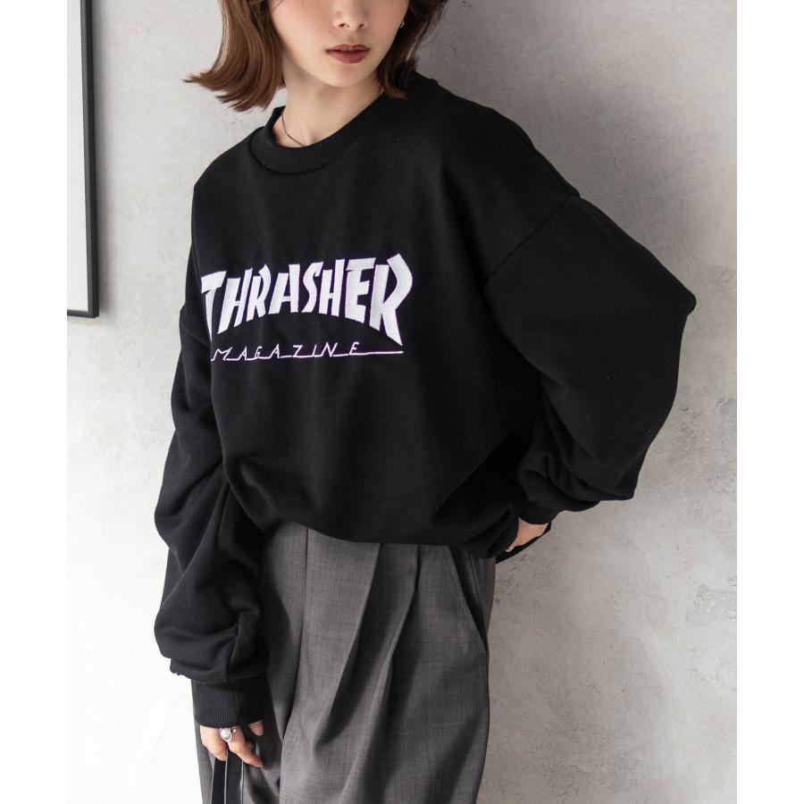 THRASHER（スラッシャー） 裏毛 トレーナー メンズ 綿混 クルーネック