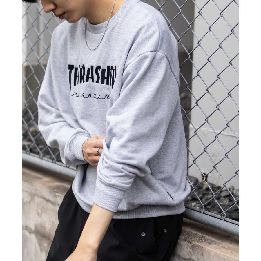 THRASHER（スラッシャー） 裏毛 トレーナー メンズ 綿混 クルーネック