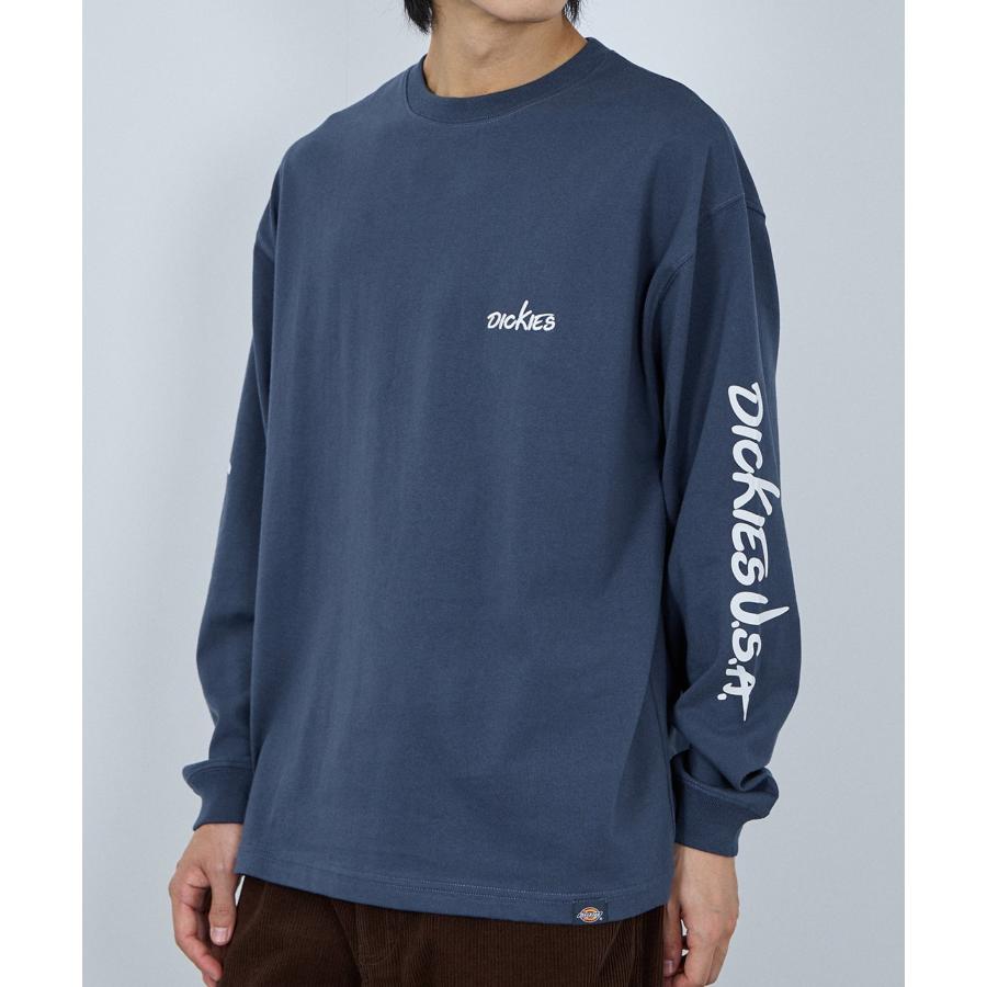 Dickies（ディッキーズ） Tシャツ メンズ 長袖 綿100％ コットン ロンT