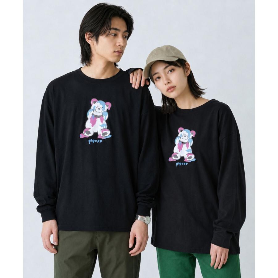 Tシャツ メンズ 長袖 ロンT アニマル アザラシ ペンギン ベアー
