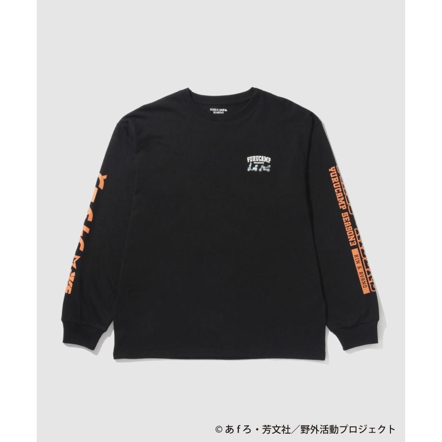 ゆるキャン△ SEASON3』 Tシャツ メンズ 長袖 ロンT 綿混 志摩リン