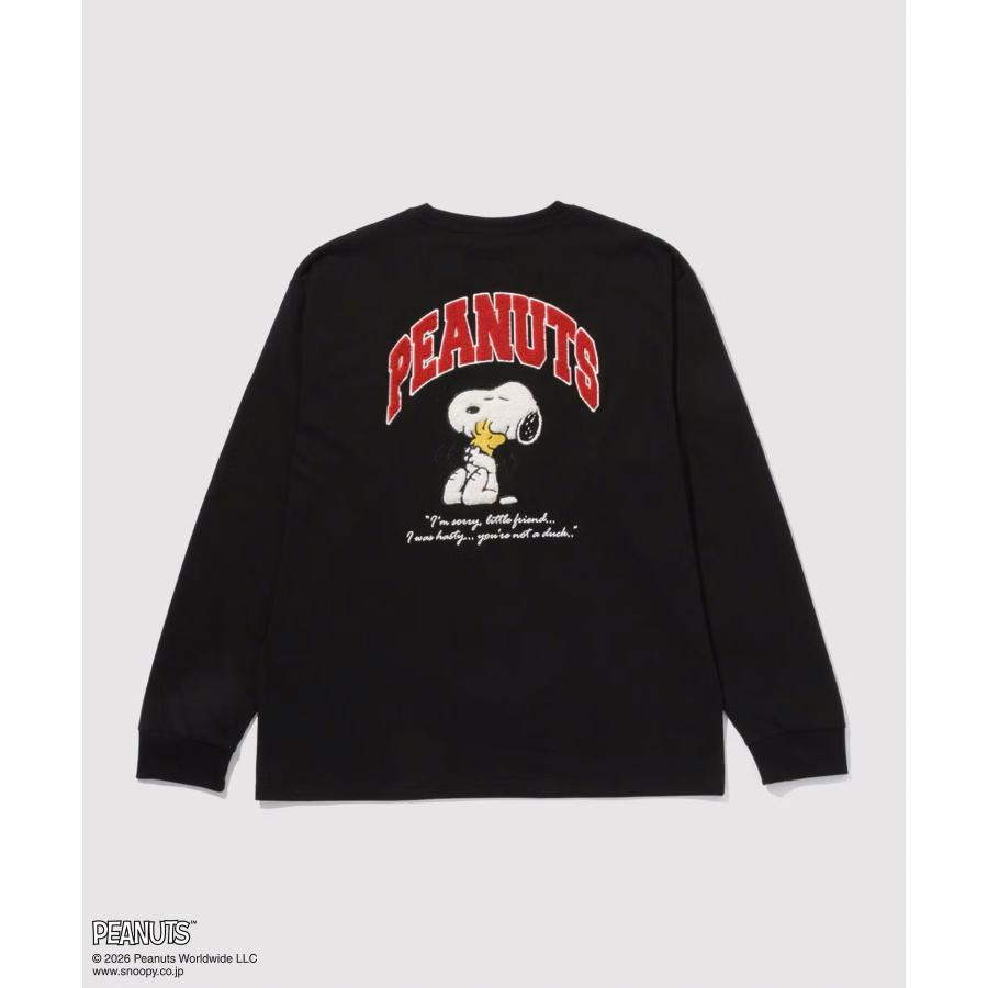 PEANUTS PEANUTS SNOOPY ピーナッツ スヌーピー Tシャツ メンズ 長袖