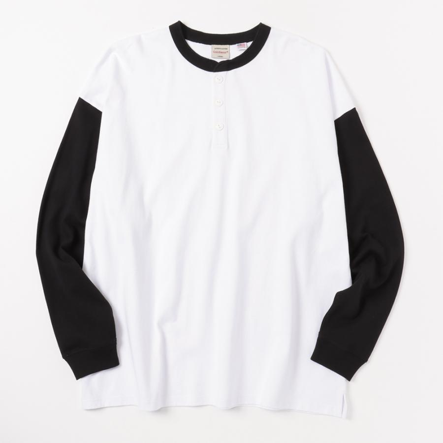 Goodwear 長袖Tシャツ 綿100% メンズ USAコットン ビッグ