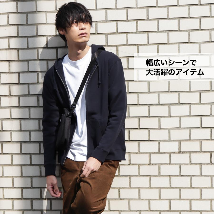 パーカー メンズ ジップアップ ジップパーカー 長袖 裏パイル 綿100 ポケット Mac House マックハウス 通販 Paypayモール