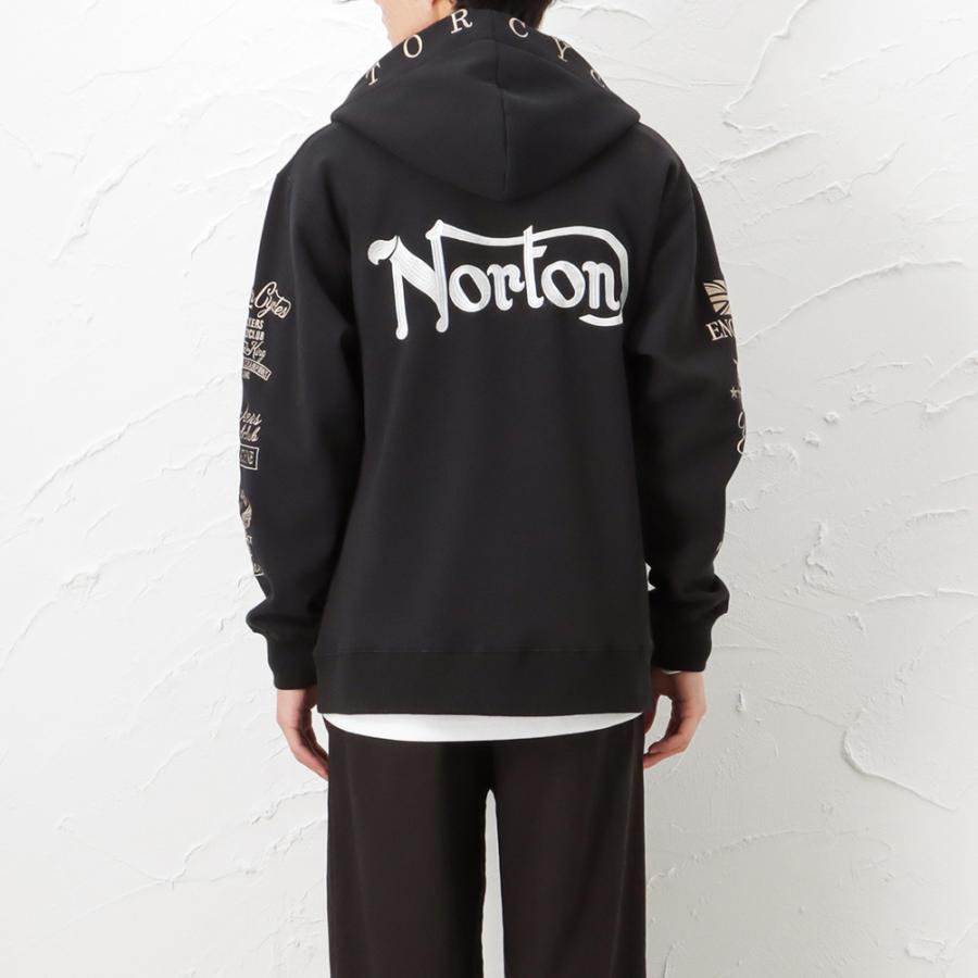 ノートン（NORTON） 裏起毛パーカー メンズ 大きいサイズ 撥水 ジップ