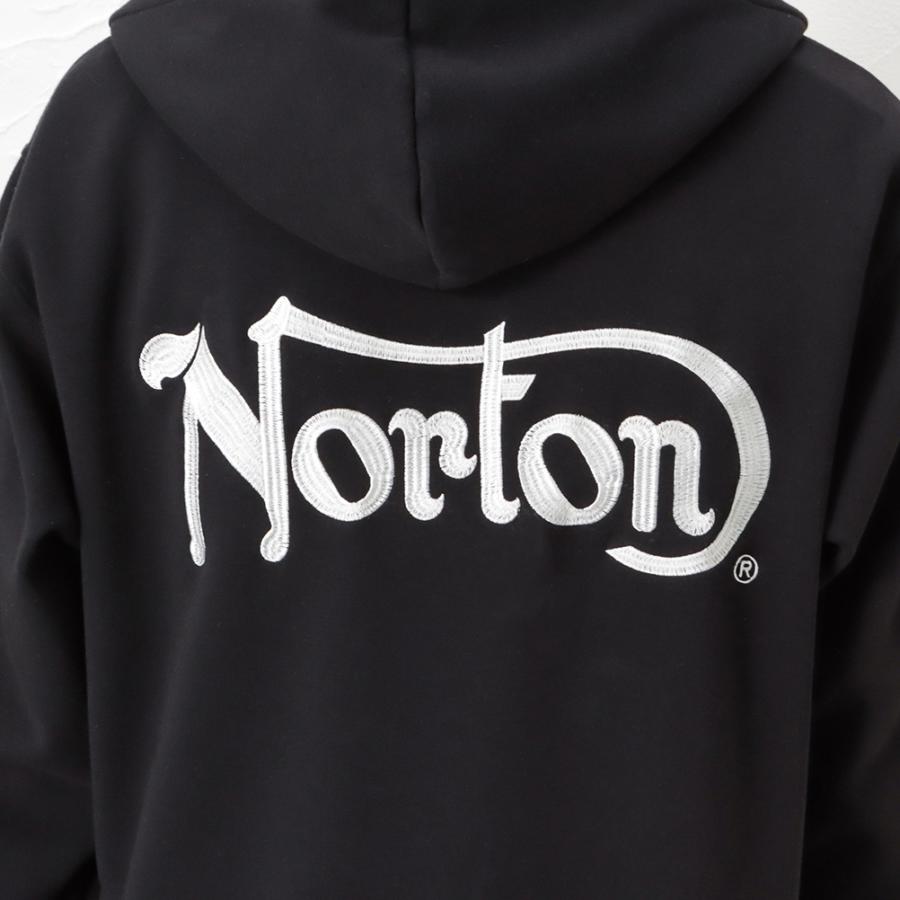 ノートン（NORTON） 裏起毛パーカー メンズ 大きいサイズ 撥水 ジップ