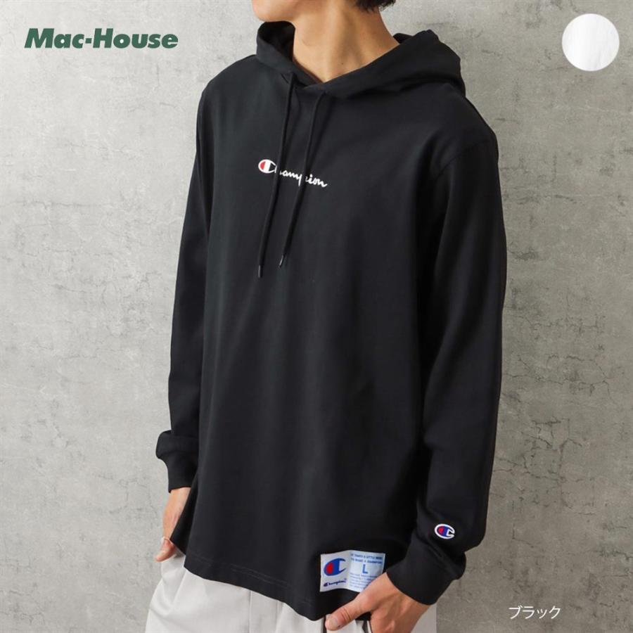 Champion チャンピオン パーカー ロングTシャツ 綿100% メンズ Champion チャンピオン パーカー ロングTシャツ 綿100% メンズ