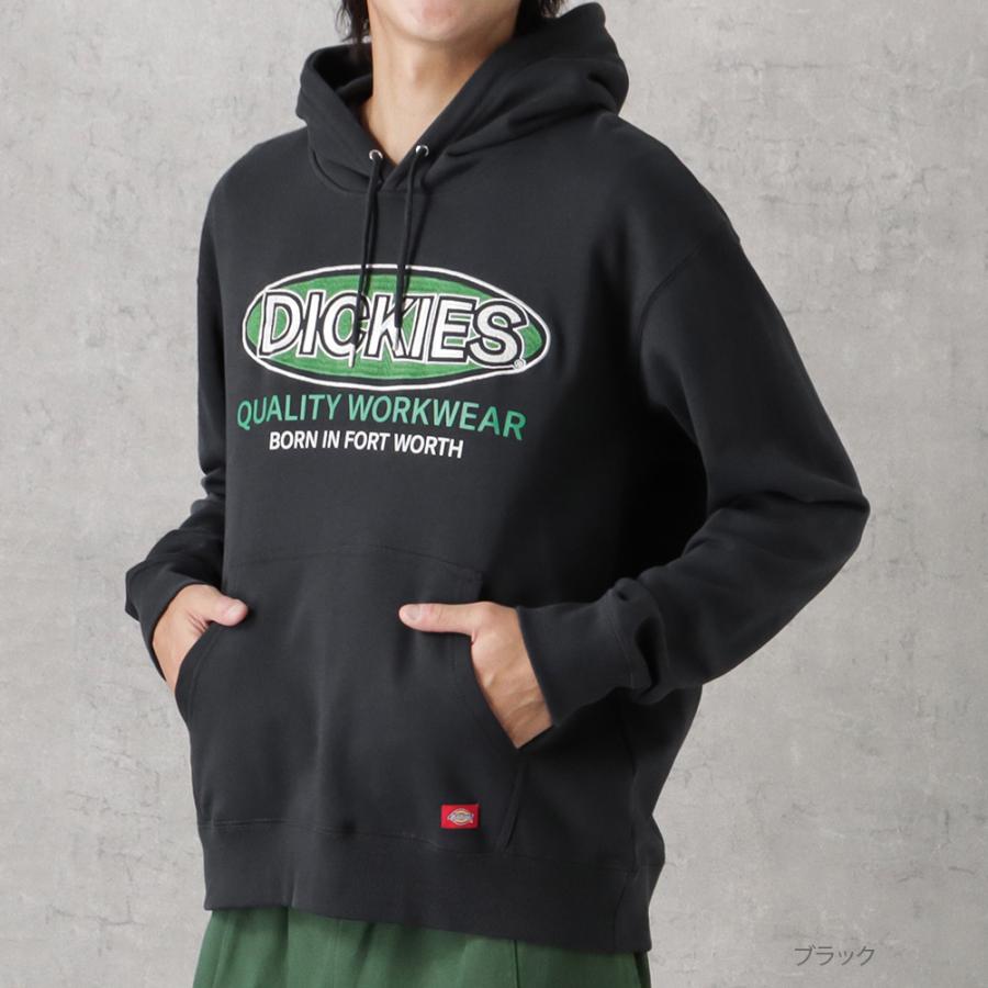 【Dickies】ロゴ プルオーバーパーカー ブラック / 送料無料 Dickies】ロゴ プルオーバーパーカー ブラック / 送料無料