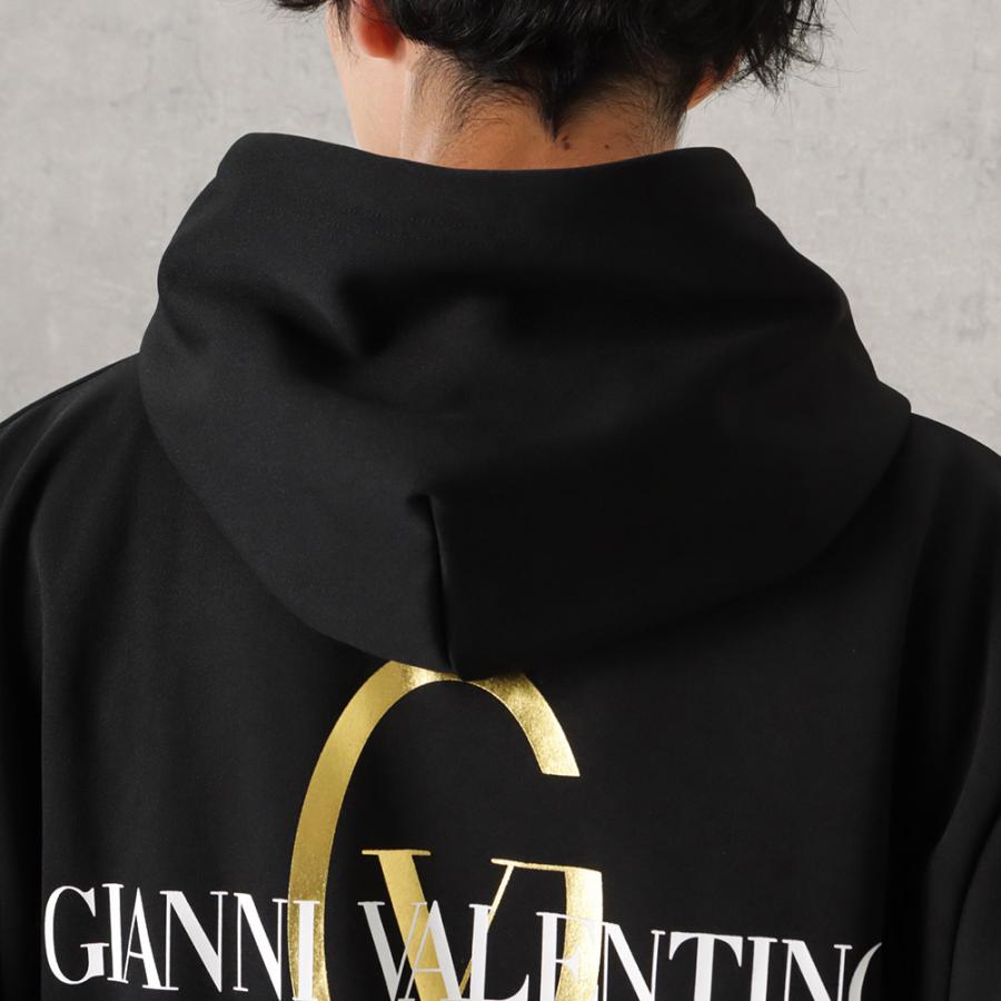 GIANNI VALENTINO（ジャンニバレンチノ） パーカー メンズ ポンチ素材