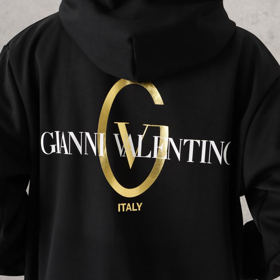 ヴァレンティノ　ポンチョ　パーカ　フード　黒　ロゴ　XS VALENTINO（パーカー）のフリマアイテム一覧