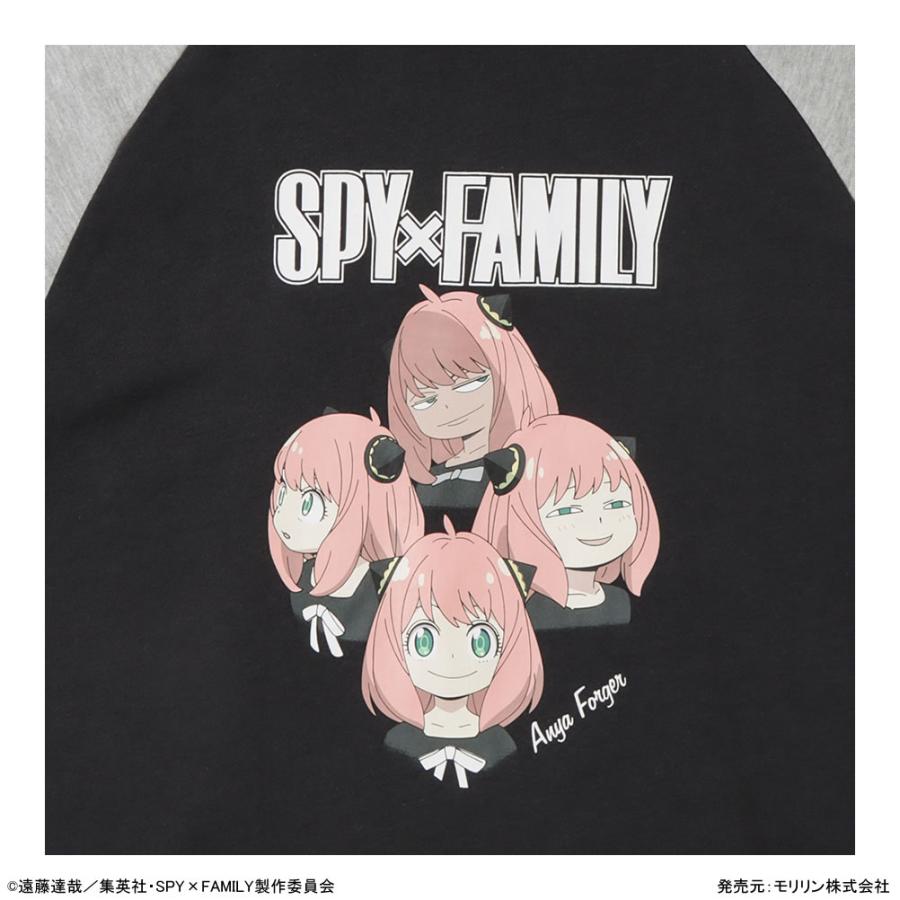 SPY×FAMILY スパイファミリー 裏毛パーカー メンズ キャラクター ラグラン袖 袖口リブ プルオーバー プリント スウェット 人気 トップス｜machouse｜05