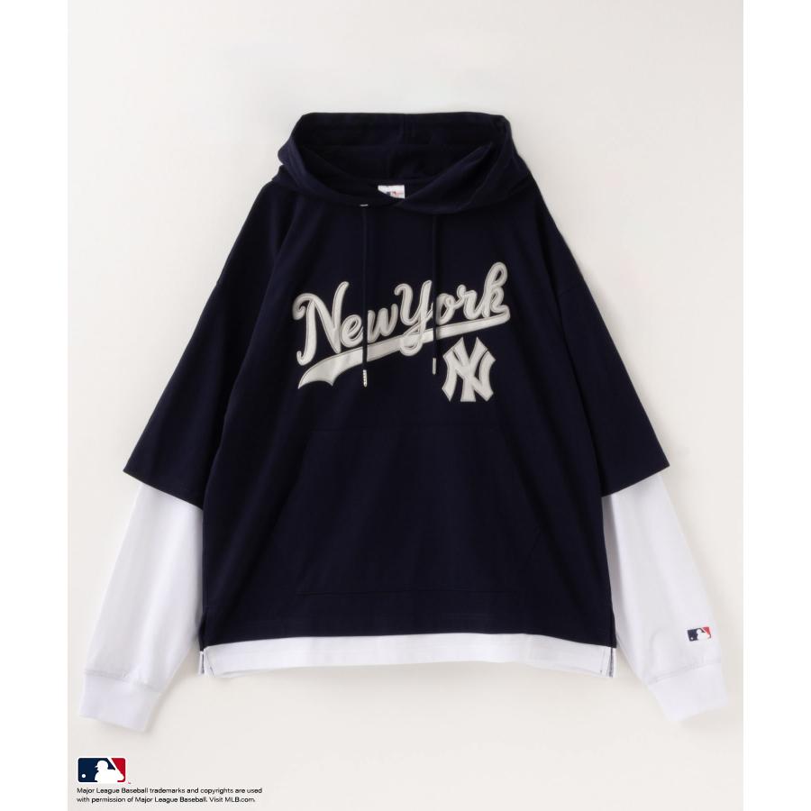 MLB メジャーリーグベースボール パーカー メンズ 長袖Tシャツ