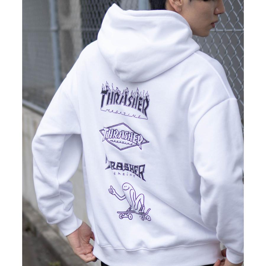 THRASHER（スラッシャー） 裏毛 パーカー メンズ 綿混 プルパーカー