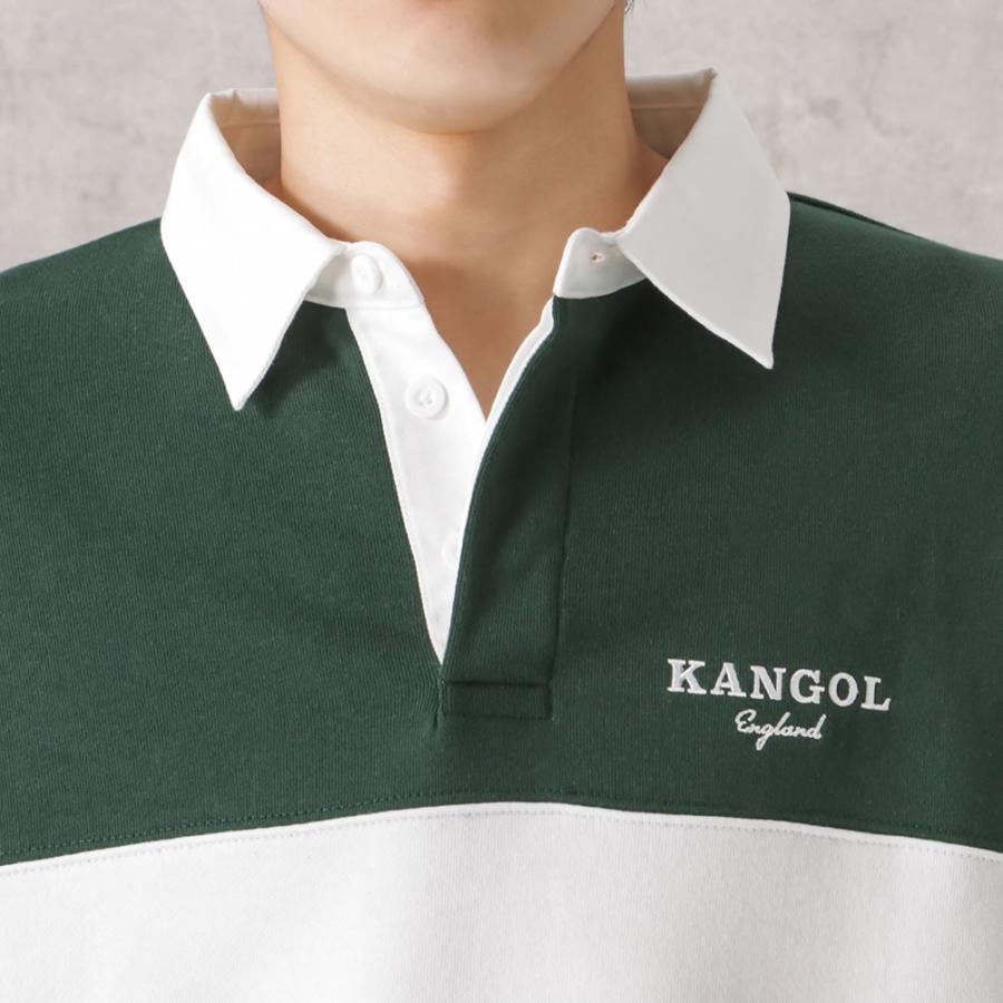 KANGOL（カンゴール） ラガーシャツ メンズ 長袖 長袖Tシャツ ロンT