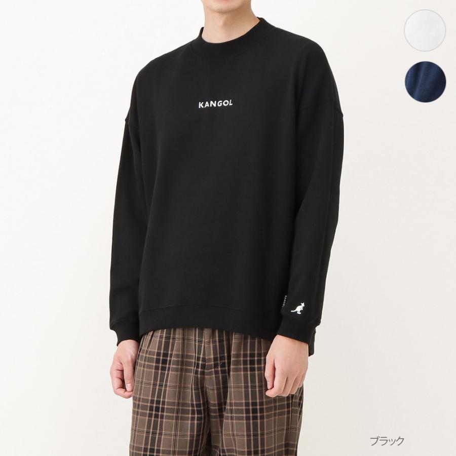 Kangol カンゴール トレーナー 長袖 スウェット モックネック メンズ ブランドロゴ 通販でクリスマス