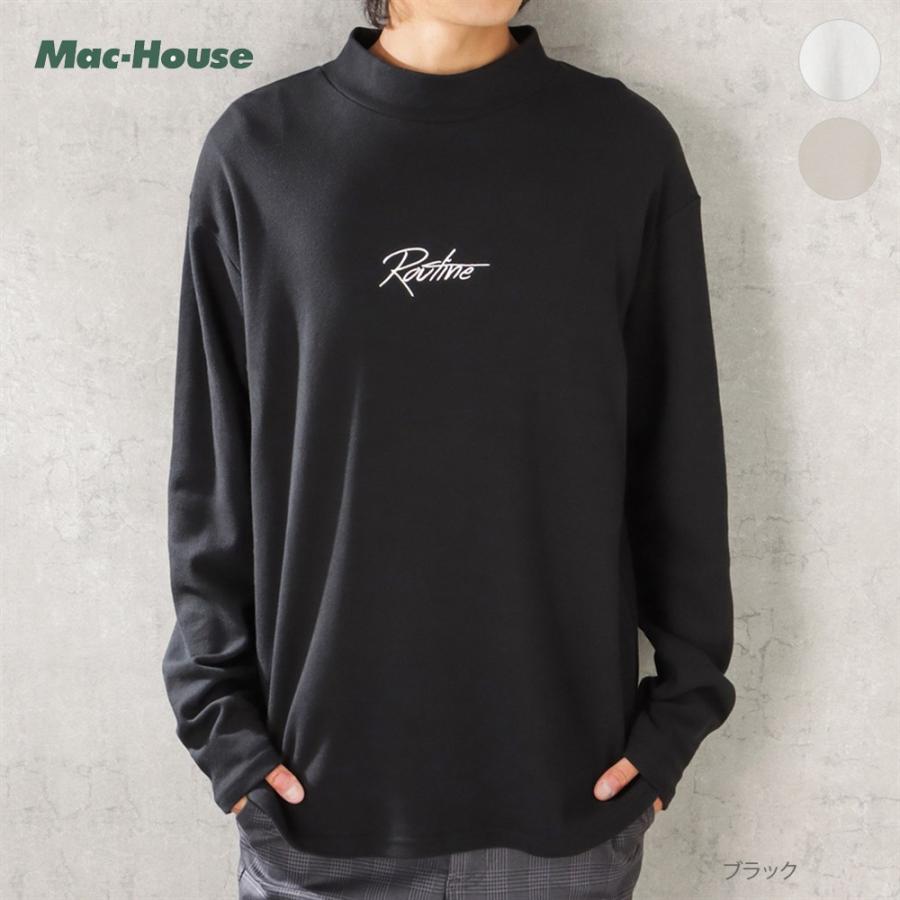 URBAN COLLECTION（アーバンコレクション） 長袖Tシャツ メンズ モック