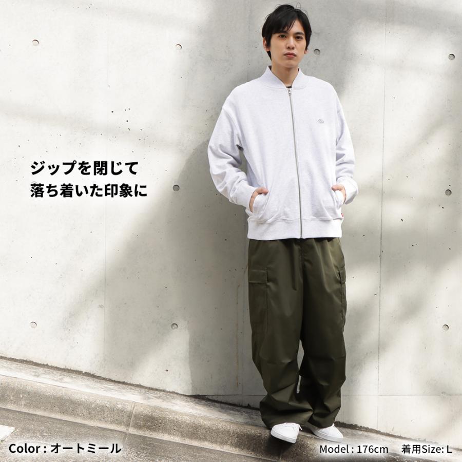Dickies ディッキーズ ジップジャケット ブルゾン 裏毛 メンズ Dickies ディッキーズ ジップジャケット ブルゾン 裏毛 メンズ