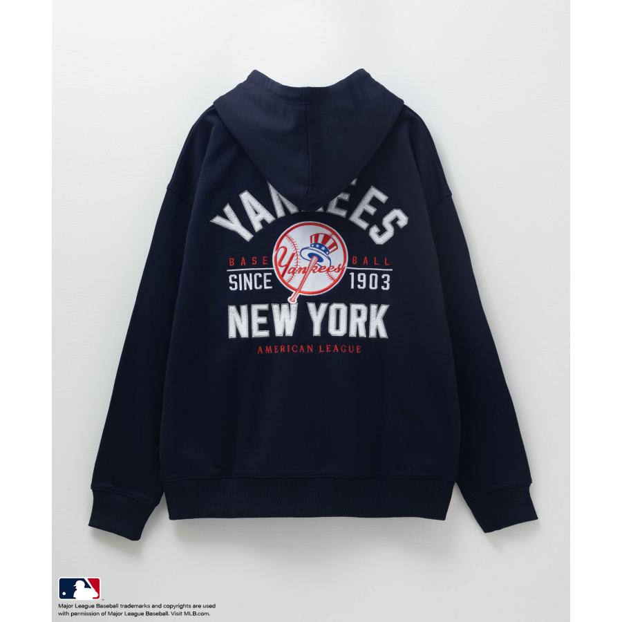 MLB メジャーリーグベースボール 裏毛 パーカー メンズ 大きめ