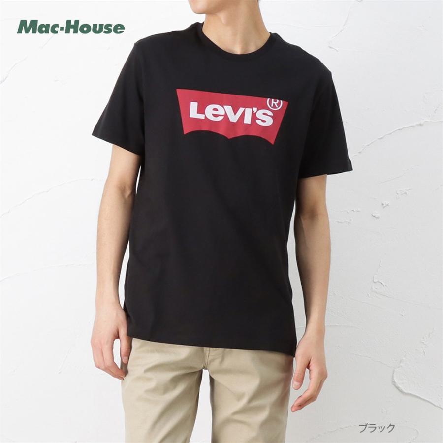 Levi's（リーバイス） 半袖Tシャツ メンズ バットウイング プリントT