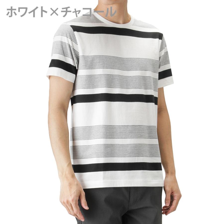 Real Standard リアルスタンダード マルチボーダーtシャツ 92 76p Kj メンズ ネコポス対応 Mac House マックハウス 通販 Paypayモール