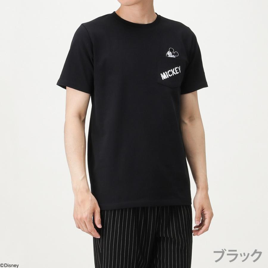 Disney ディズニー半袖tシャツ メンズ クルーネック ミッキー シンプル ネコポス対応 Mac House マックハウス 通販 Paypayモール
