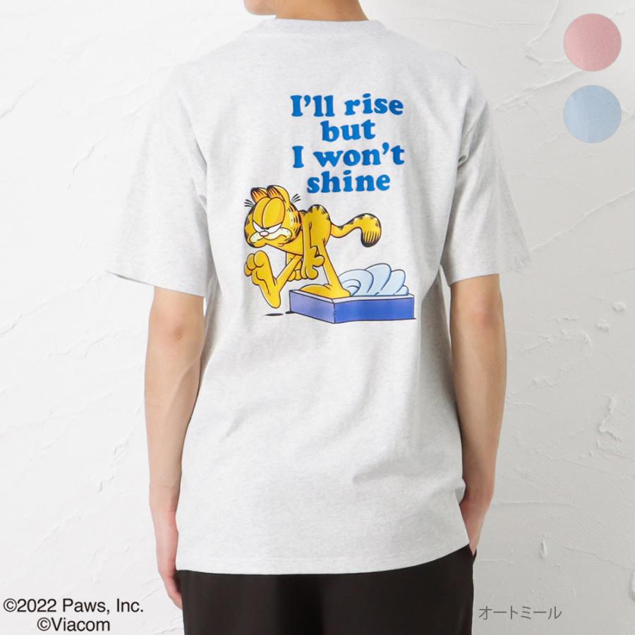 3506　70s　イタリア製　ガーフィールド　半袖　Tシャツ　ビッグプリント　白 70s ガーフィールド プリント 半袖 Tシャツ メンズ レディース M
