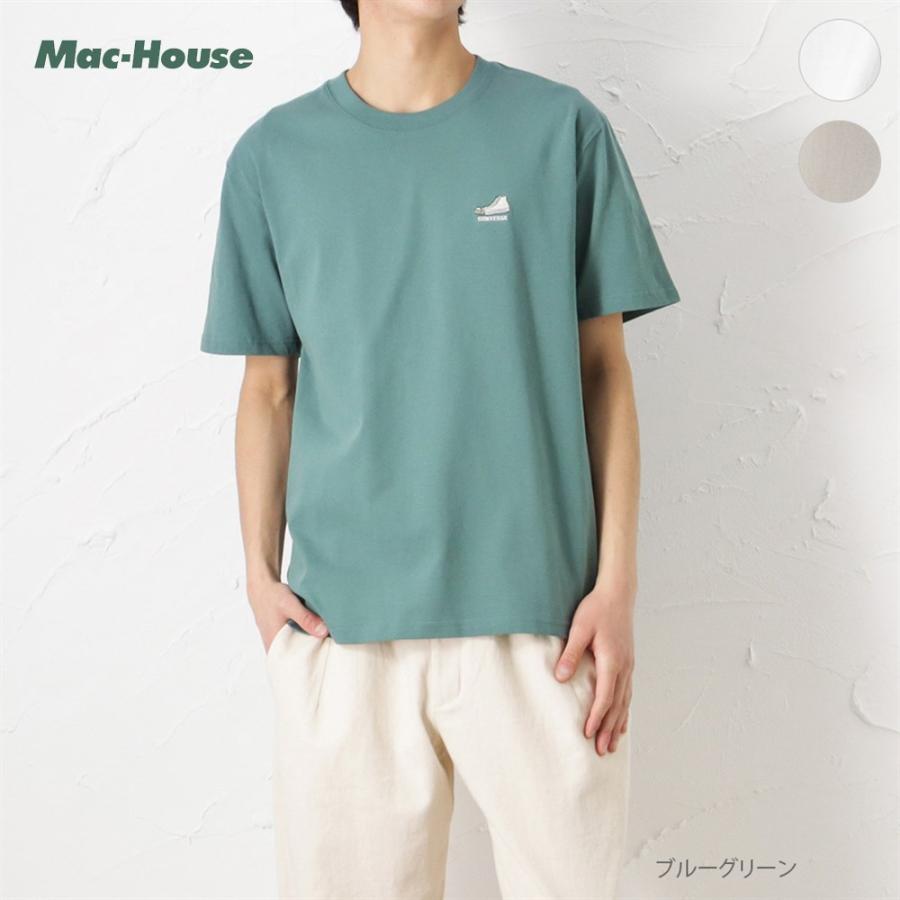 Converse コンバース 半袖tシャツ 綿100 メンズ 天竺 ブランドロゴ 刺繍 クルーネック ブランド 人気 トップス ネコポス対応 Mac House マックハウス 通販 Paypayモール