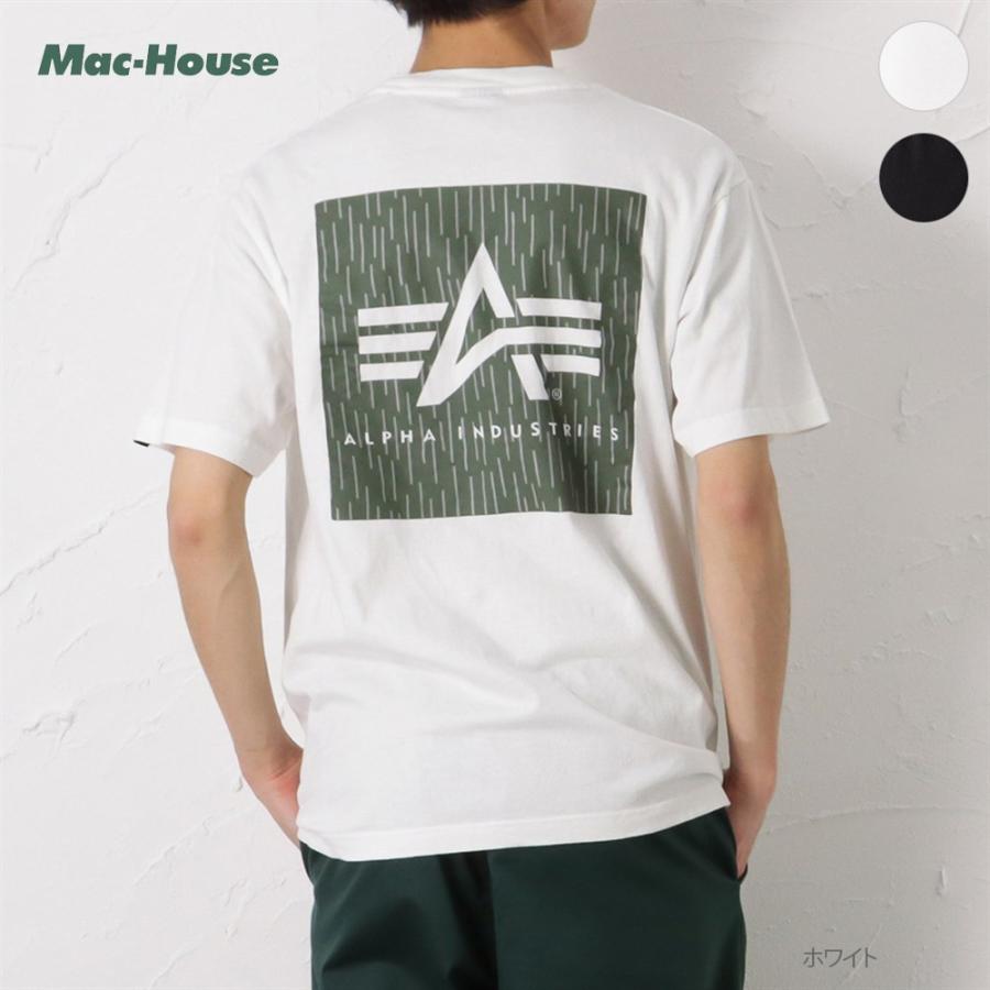 送料込★ALPHA INDUSTRIES★半袖Tシャツ Basic Camo Tシャツ Alpha Industries ALPHA アルファ 半袖Tシャツ 綿100％ メンズ