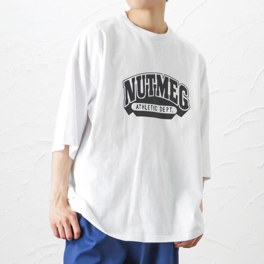 7分袖tシャツ 綿100 メンズ Usaコットン 7オンス ヘビーウェイト ロゴ バックプリント クルーネック 5分袖tシャツ トップス Mac House マックハウス 通販 Paypayモール