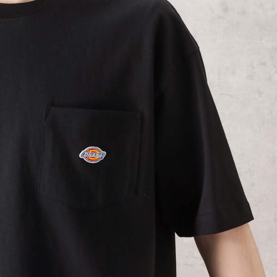 Dickies ディッキーズ Tシャツ 半袖 綿100% メンズ コットン サイドスリット ロゴ 刺繍 ブランド 人気 トップス ネコポス対応｜machouse｜13