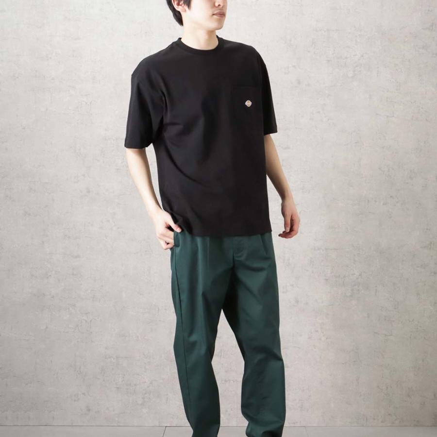 Dickies ディッキーズ Tシャツ 半袖 綿100% メンズ コットン サイドスリット ロゴ 刺繍 ブランド 人気 トップス ネコポス対応｜machouse｜09