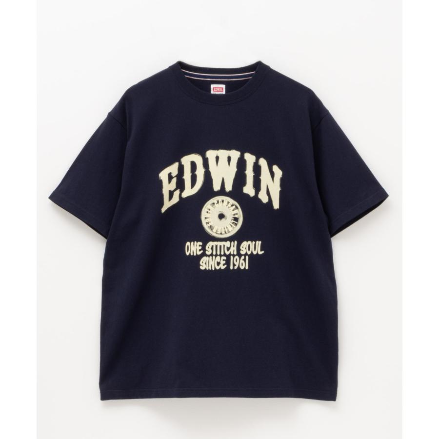 EDWIN エドウィン Tシャツ メンズ 半袖 綿100％ コットン プリント クルーネック トップス ネコポス対応｜machouse｜11