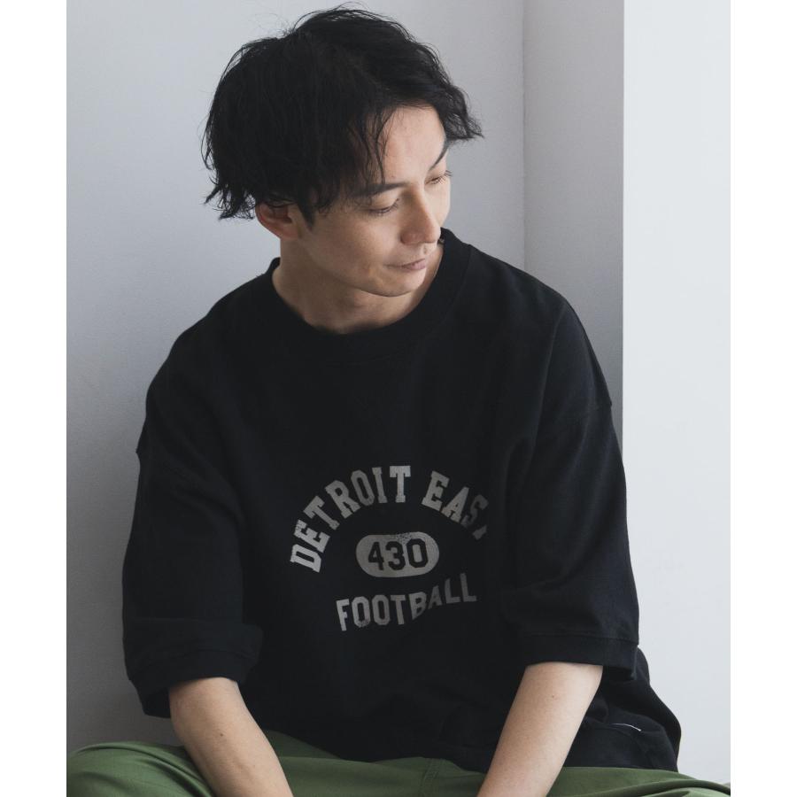半袖Tシャツ トレーナー スウェット 半袖 メンズ 綿100％ USAコットン