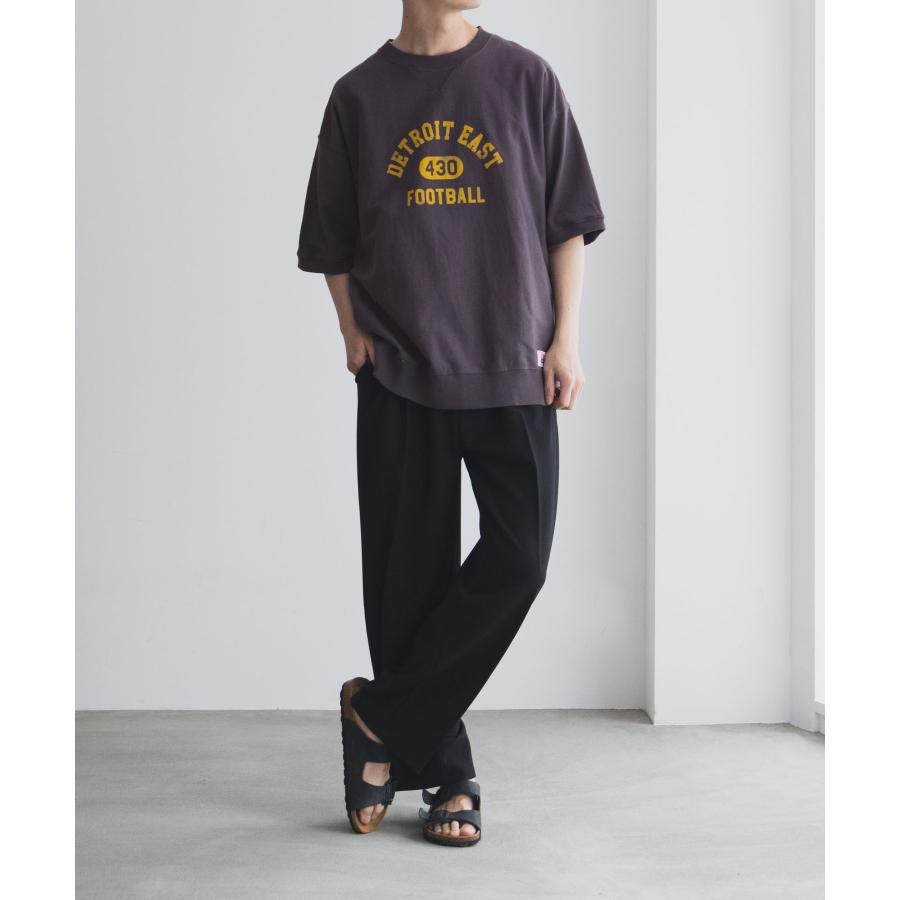 半袖Tシャツ トレーナー スウェット 半袖 メンズ 綿100％ USAコットン