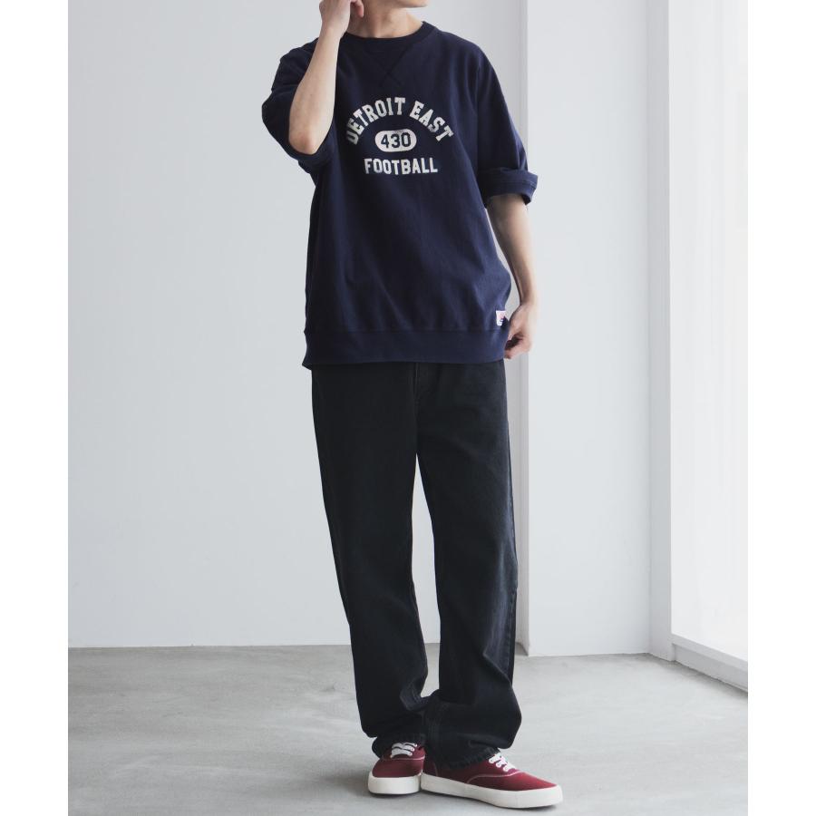 半袖Tシャツ トレーナー スウェット 半袖 メンズ 綿100％ USAコットン
