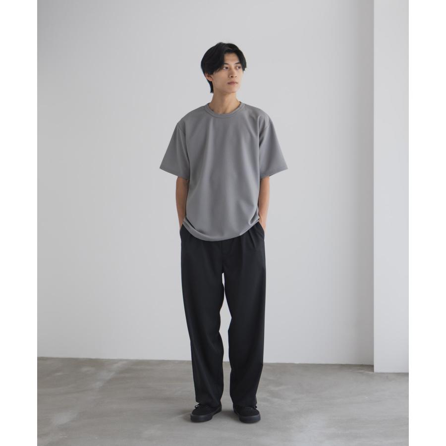 Tシャツ(半袖/袖なし) LACAUSA C/N T-shirt cool_cotton_relaxed_tee_black_