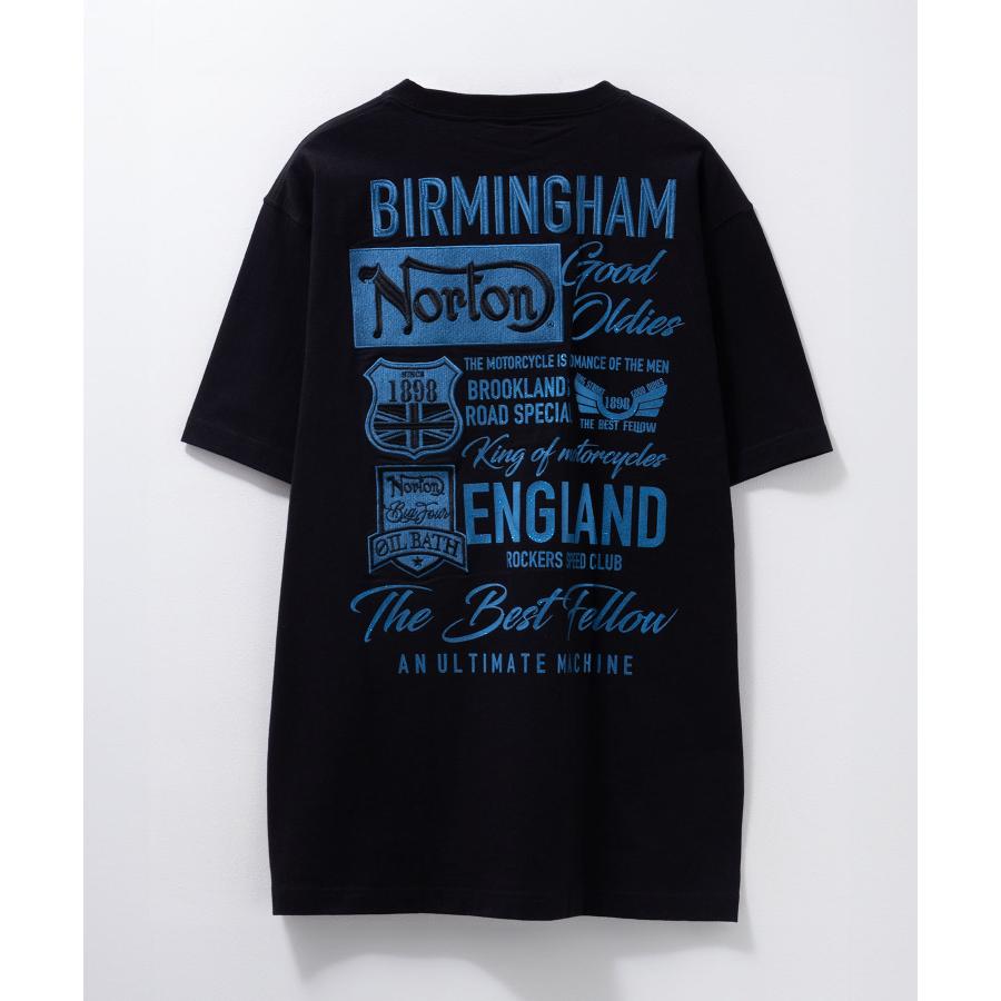 ノートン（NORTON） Tシャツ メンズ 半袖 綿100％ コットン プリント