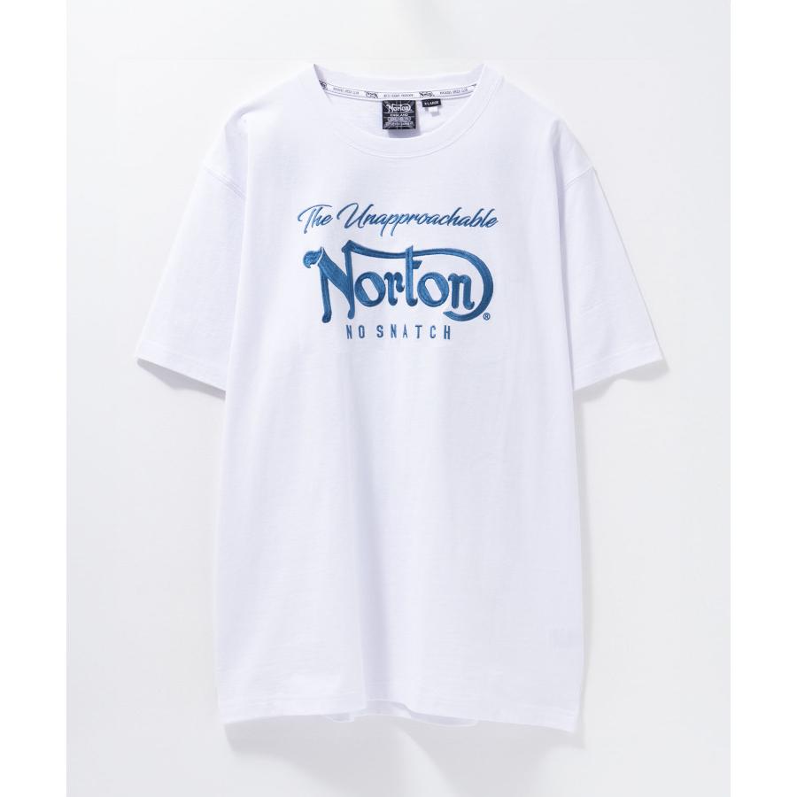 ノートン（NORTON） Tシャツ メンズ 半袖 綿100％ コットン プリント