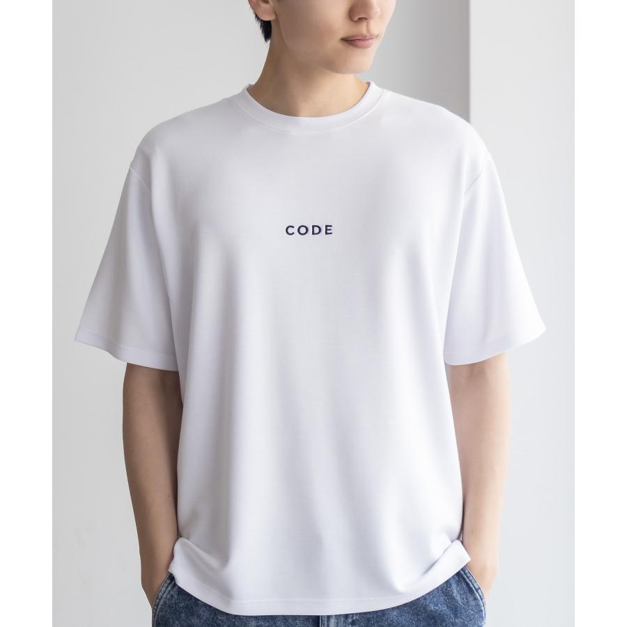 Tシャツ メンズ 半袖 ポンチ素材 接触冷感 ひんやり ストレッチ クルー