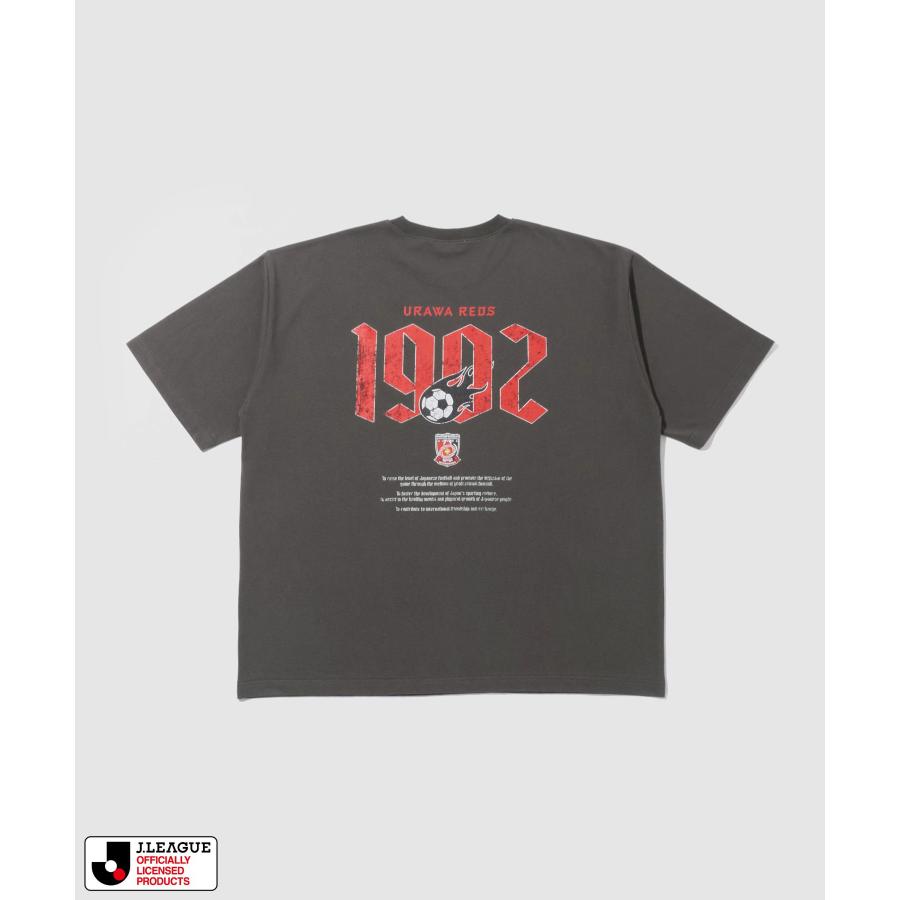 90s Jリーグ Tシャツ 浦和レッズ リンガー 浦和レッズ Tシャツ メンズ レディース 半袖 綿100% コットン サッカー