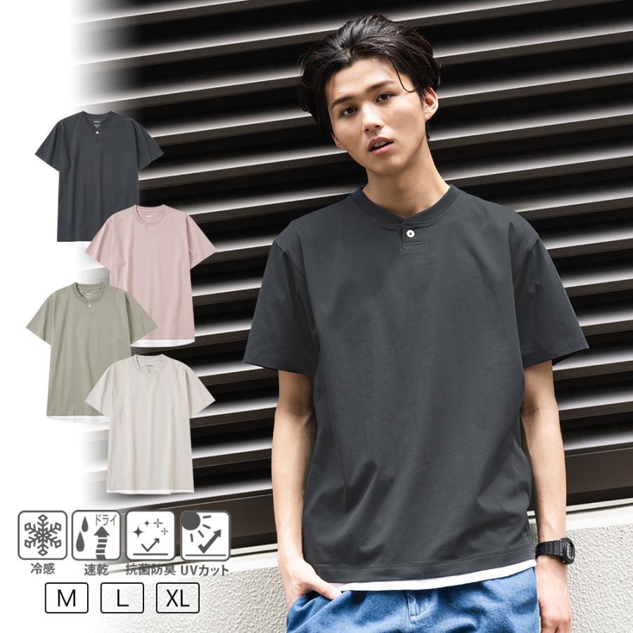 半袖Tシャツ 無地 メンズ トップス｜machouse｜17