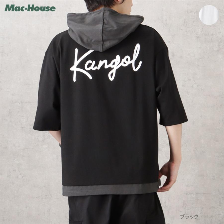 KANGOL（カンゴール） パーカー Tシャツ 半袖 メンズ フェイク