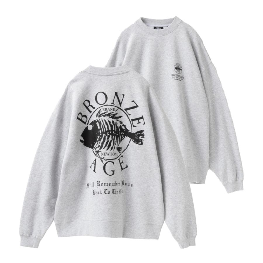 BRONZE AGE（ブロンズエイジ） 裏起毛 トレーナー メンズ ビッグ
