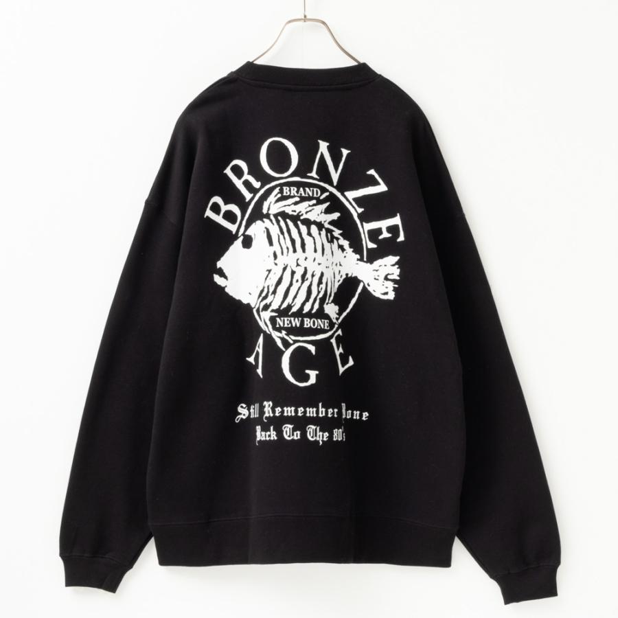 BRONZE AGE（ブロンズエイジ） 裏起毛 トレーナー メンズ ビッグ