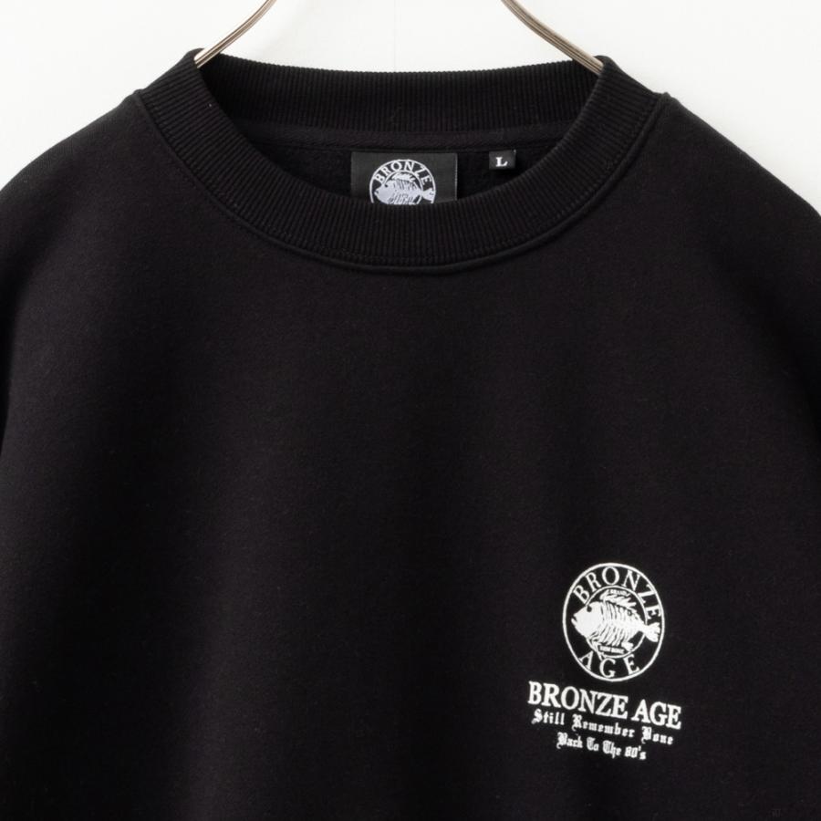 BRONZE AGE（ブロンズエイジ） 裏起毛 トレーナー メンズ ビッグ