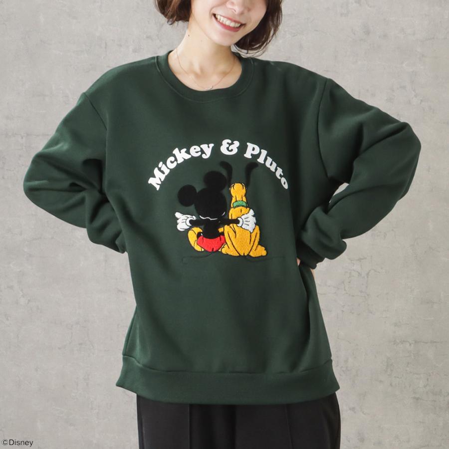 ディズニー　Disney★ミッキー&プルート　スウェット Disney ディズニー ミッキー&プルート / トレーナー スウェット