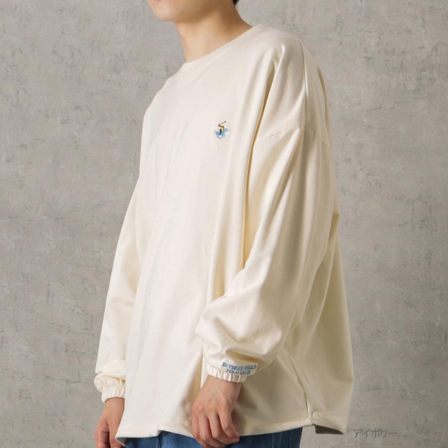 GOOD VIBES POLO ホワイト スウェットシャツ トレーナー emmi×GOOD ROCK SPEED】カレッジワイドボディクルースウェット
