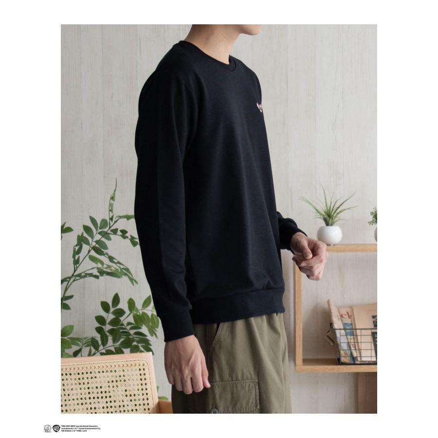 Tom and Jerry トムとジェリー トレーナー メンズ ポンチ素材 ユニ