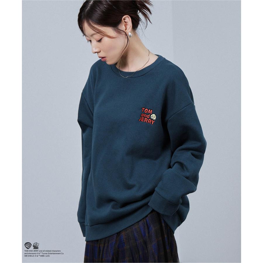 Tom and Jerry トムとジェリー 裏起毛 トレーナー メンズ 暖かい